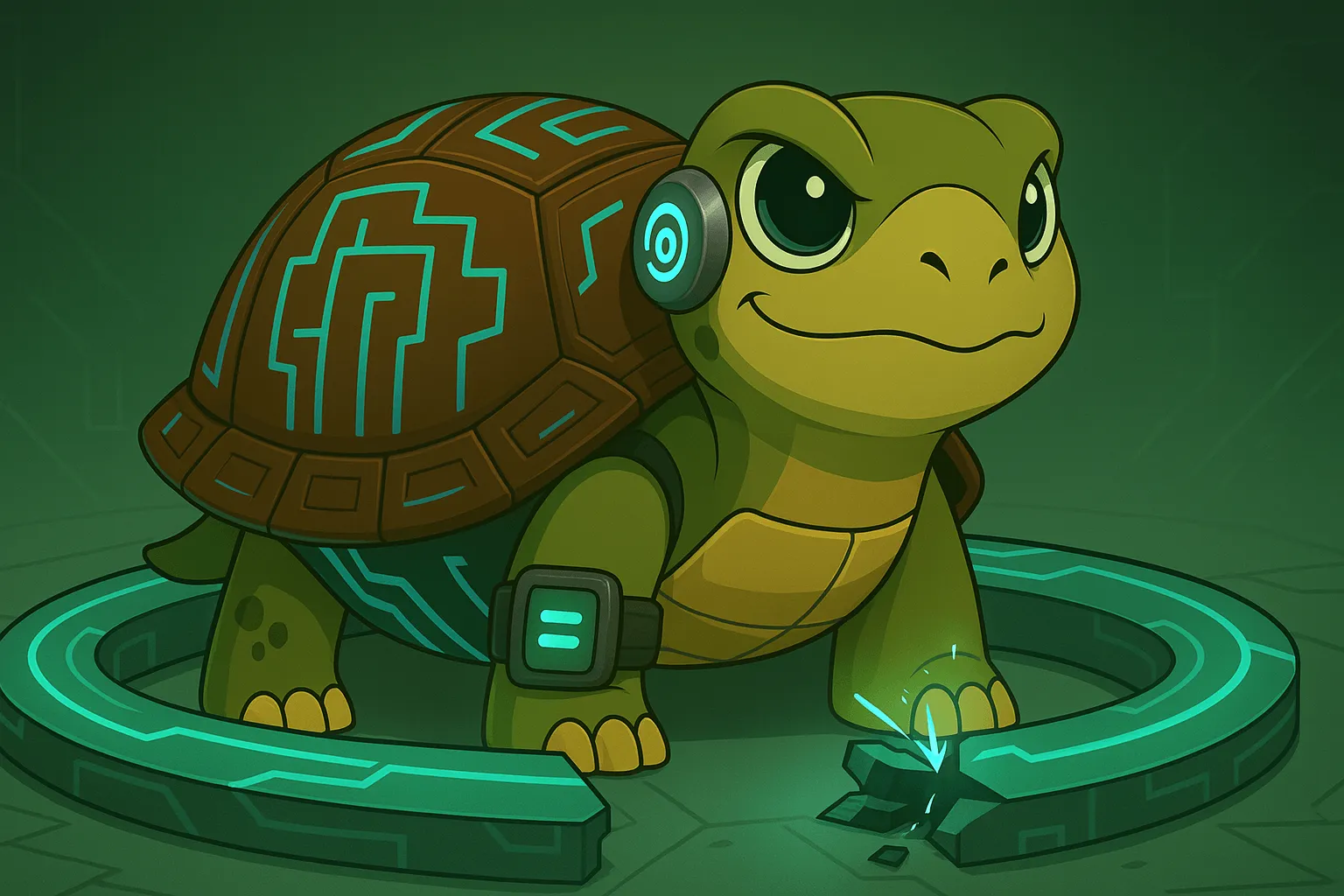 Turtleand disposing AA batteries